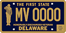 Honorably Discharged Military Veteran tag
