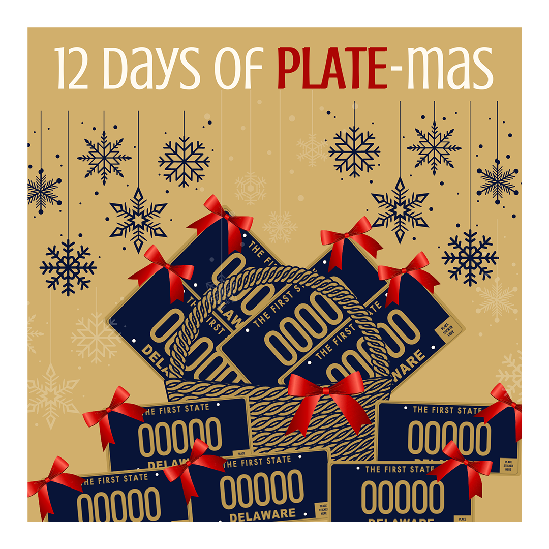 12 Days of PLATE-mas - Division of Motor Vehicles